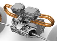 Mercedes SLS electric drivetrain
