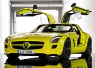 Mercedes SLS E-Cell exterior